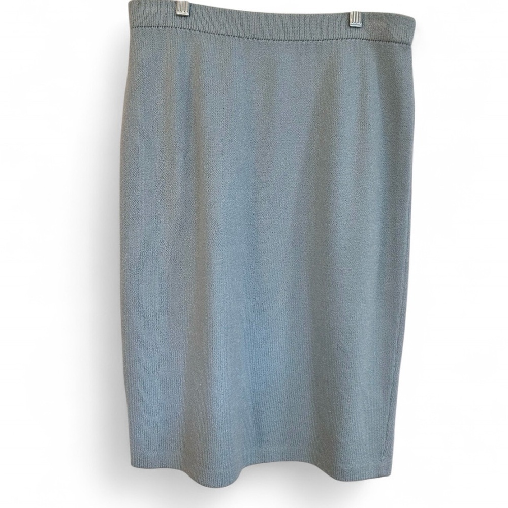 St. John Classic Light blue Pencil Skirt